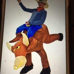 Airblown inflatable Bull Rider Hilarious Halloween